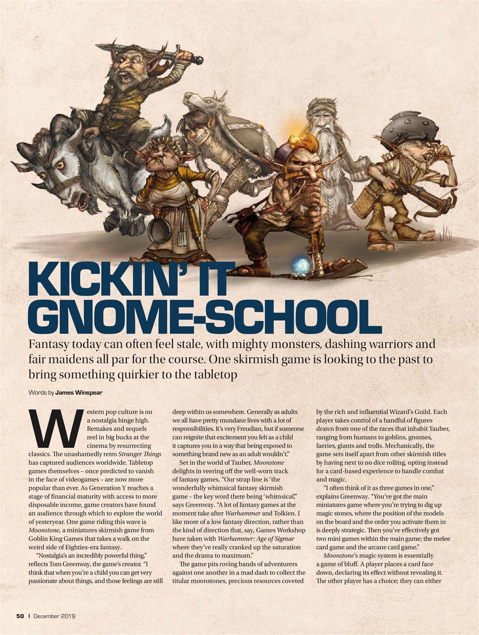 Tabletop Gaming Preview Pages