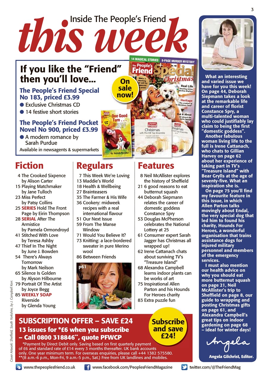 The People’s Friend Preview Pages