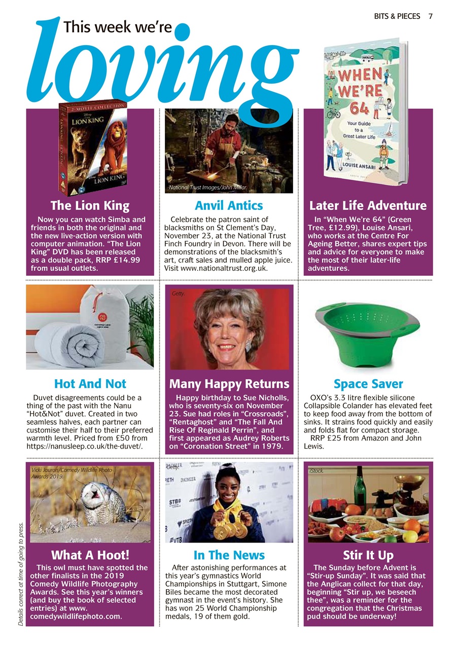 The People’s Friend Preview Pages