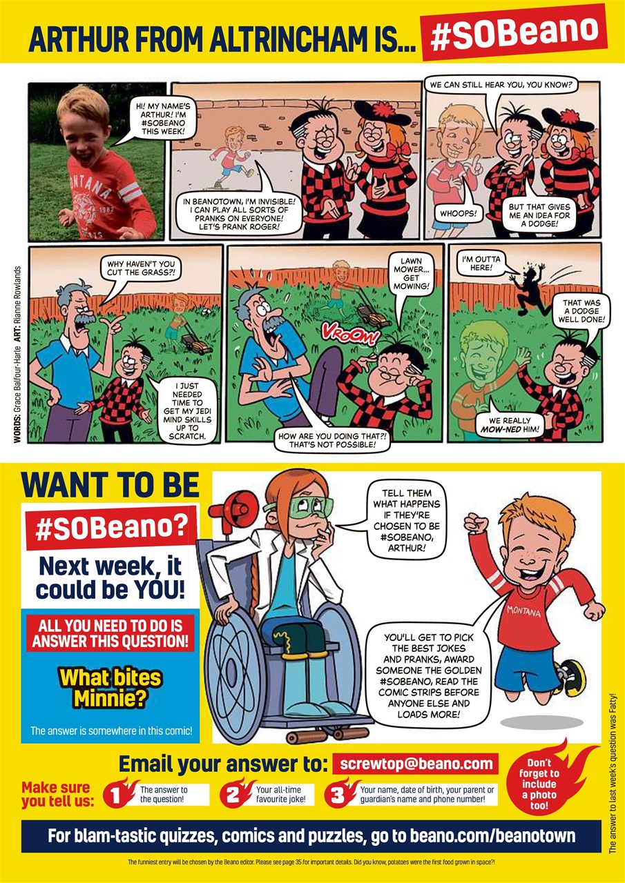 Beano Preview Pages