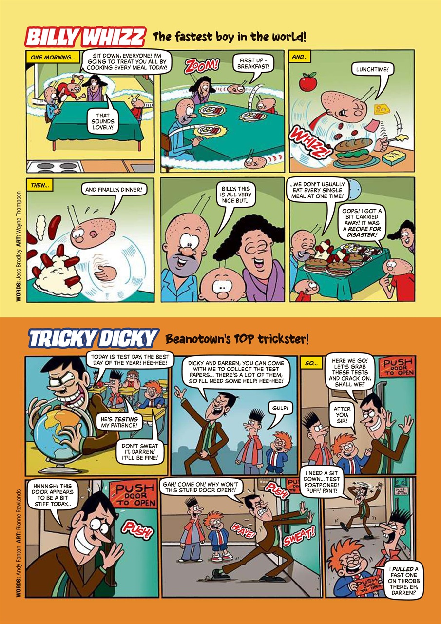 Beano Preview Pages