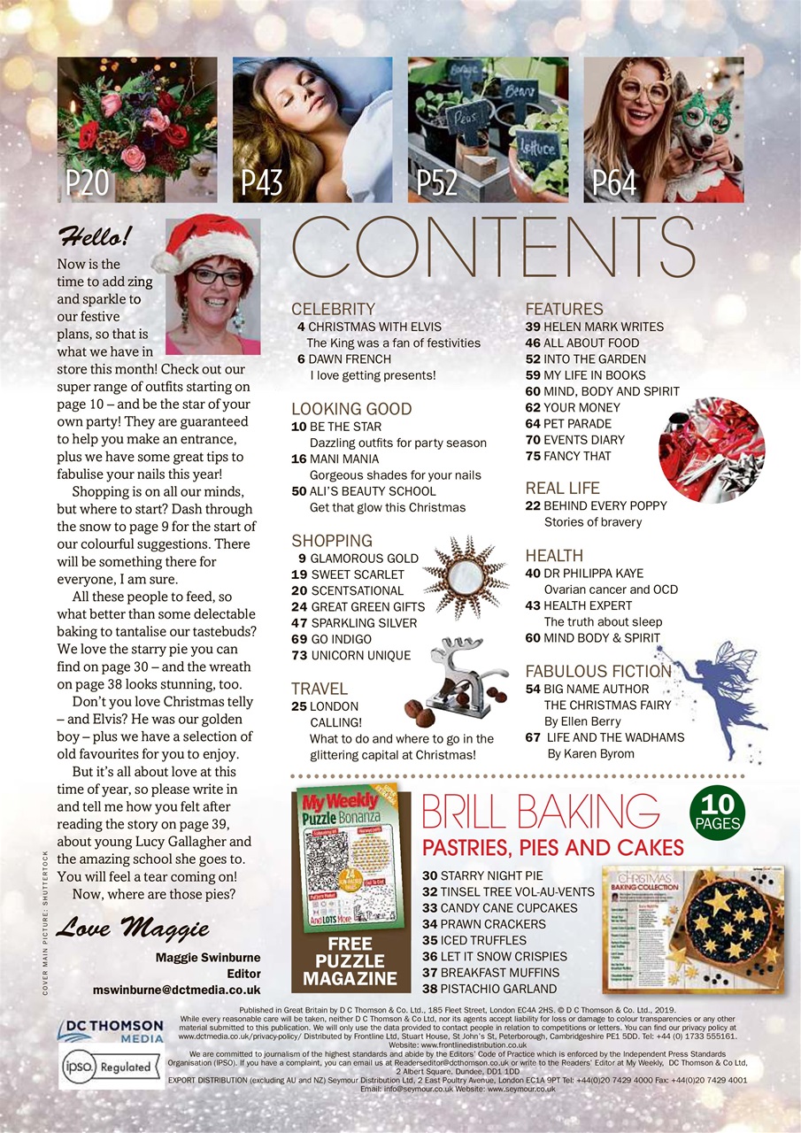 My Weekly Special Preview Pages