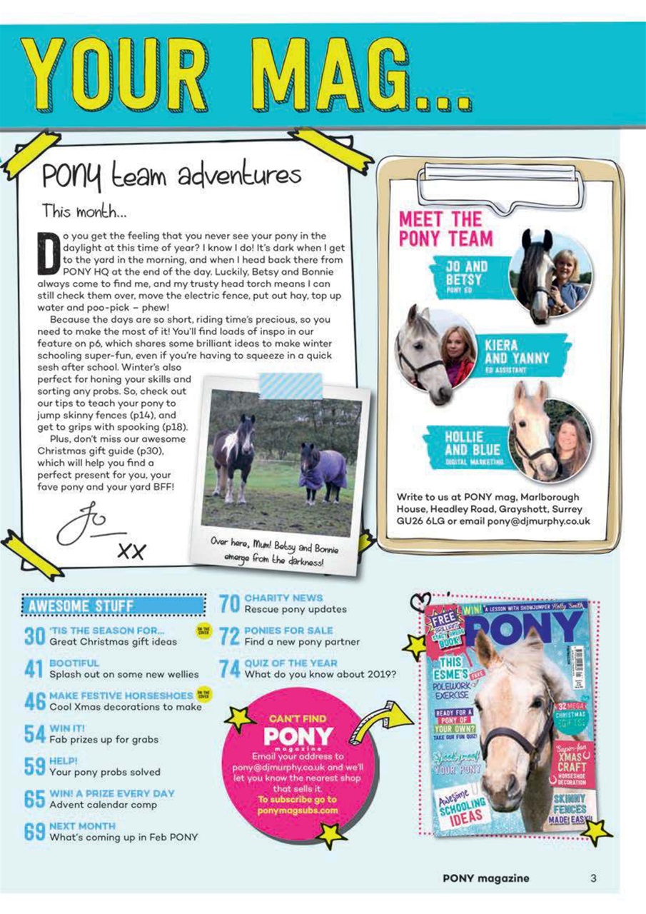 Pony Magazine Preview Pages