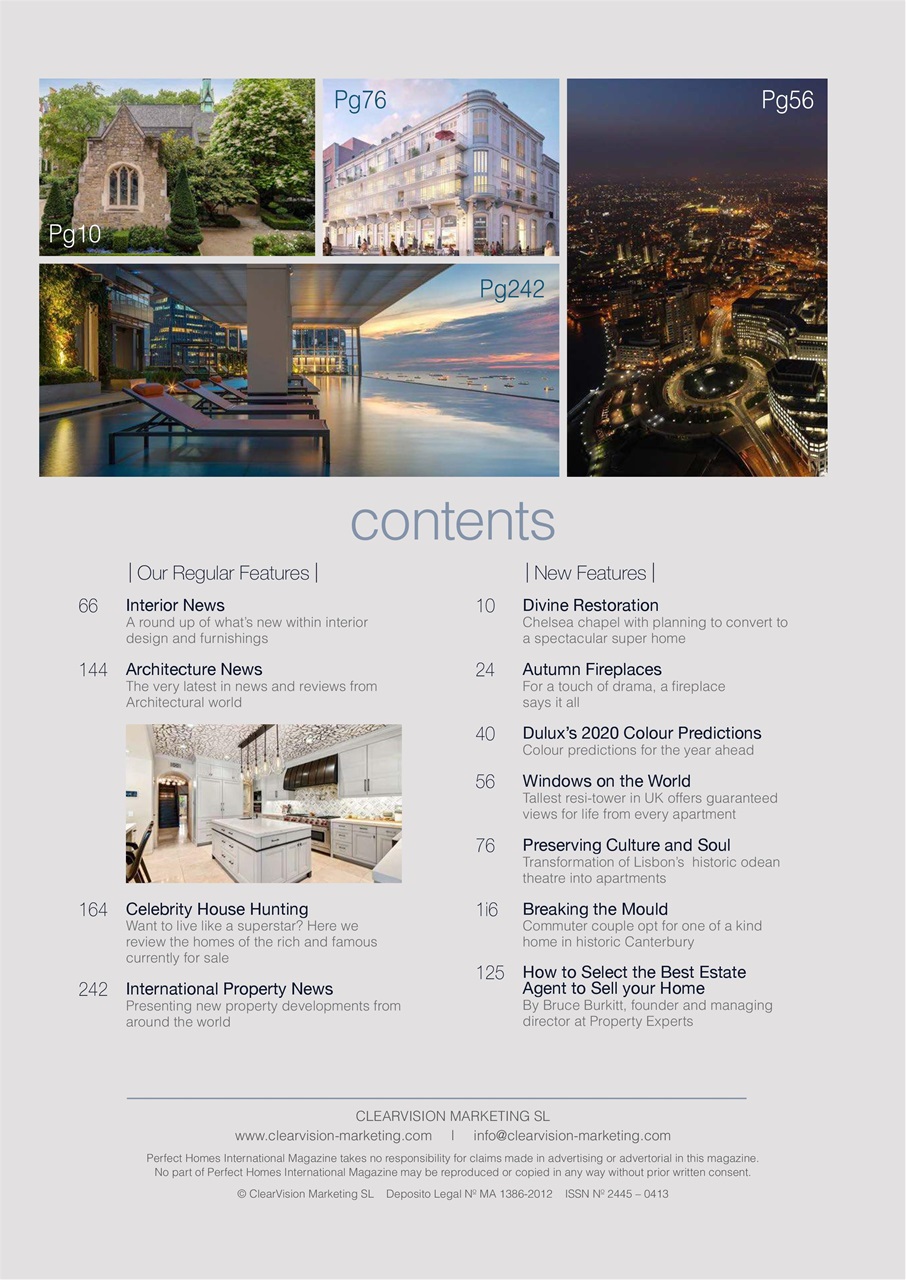 Perfect Homes Preview Pages