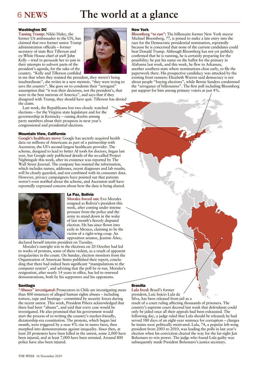 The Week Preview Pages