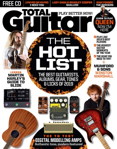 Total Guitar issue December 2019