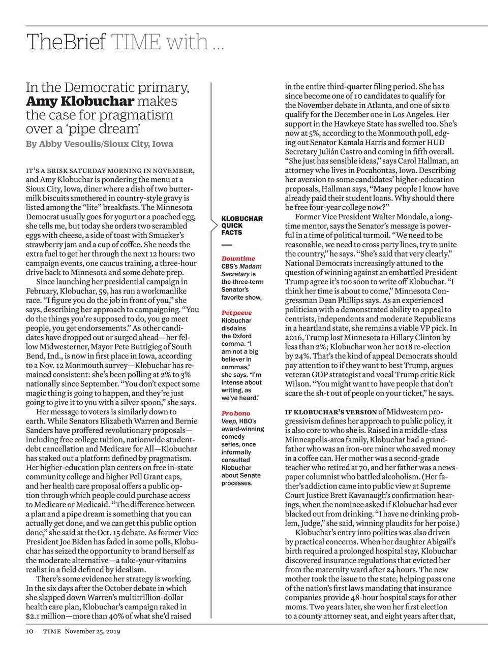 TIME Magazine Europe Preview Pages