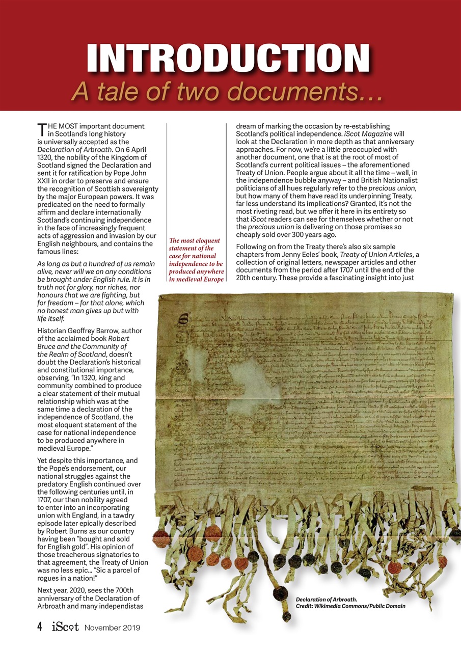 iScot Magazine Preview Pages