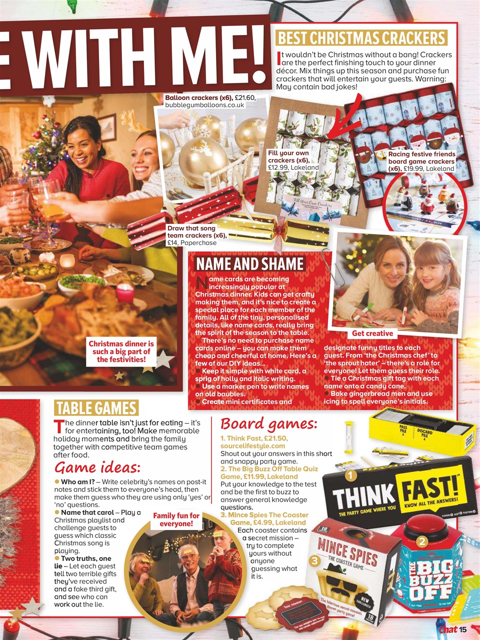 Chat Specials Preview Pages