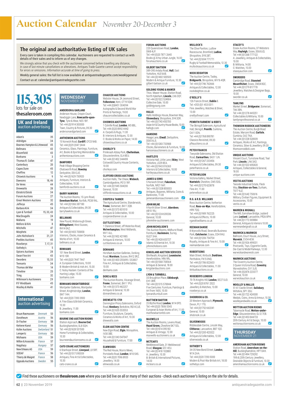 Antiques Trade Gazette Preview Pages