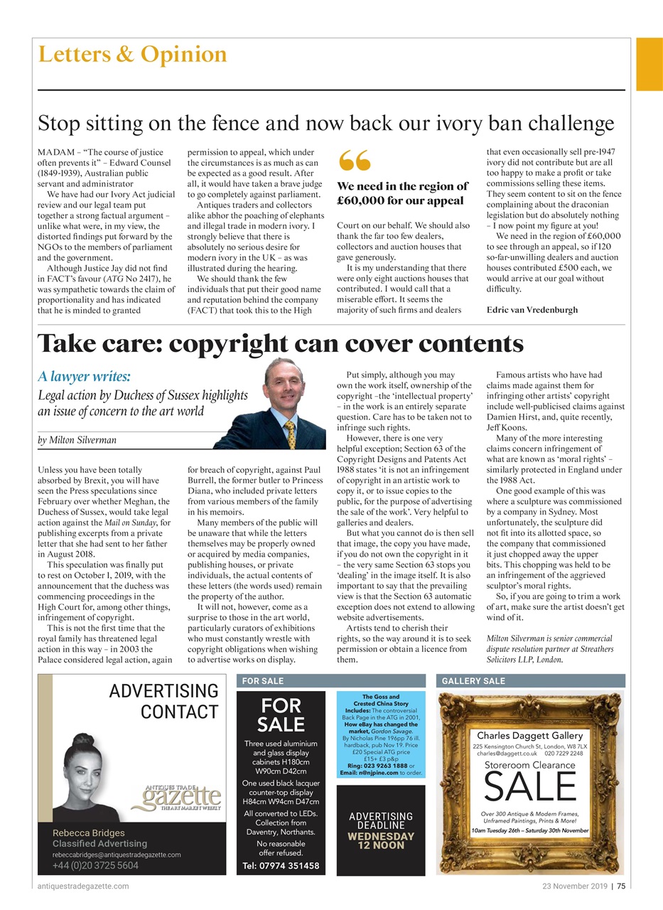 Antiques Trade Gazette Preview Pages