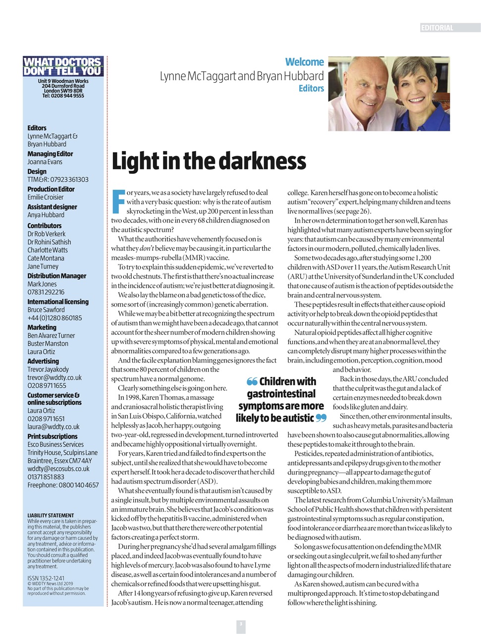 What Doctors Don't Tell You Preview Pages