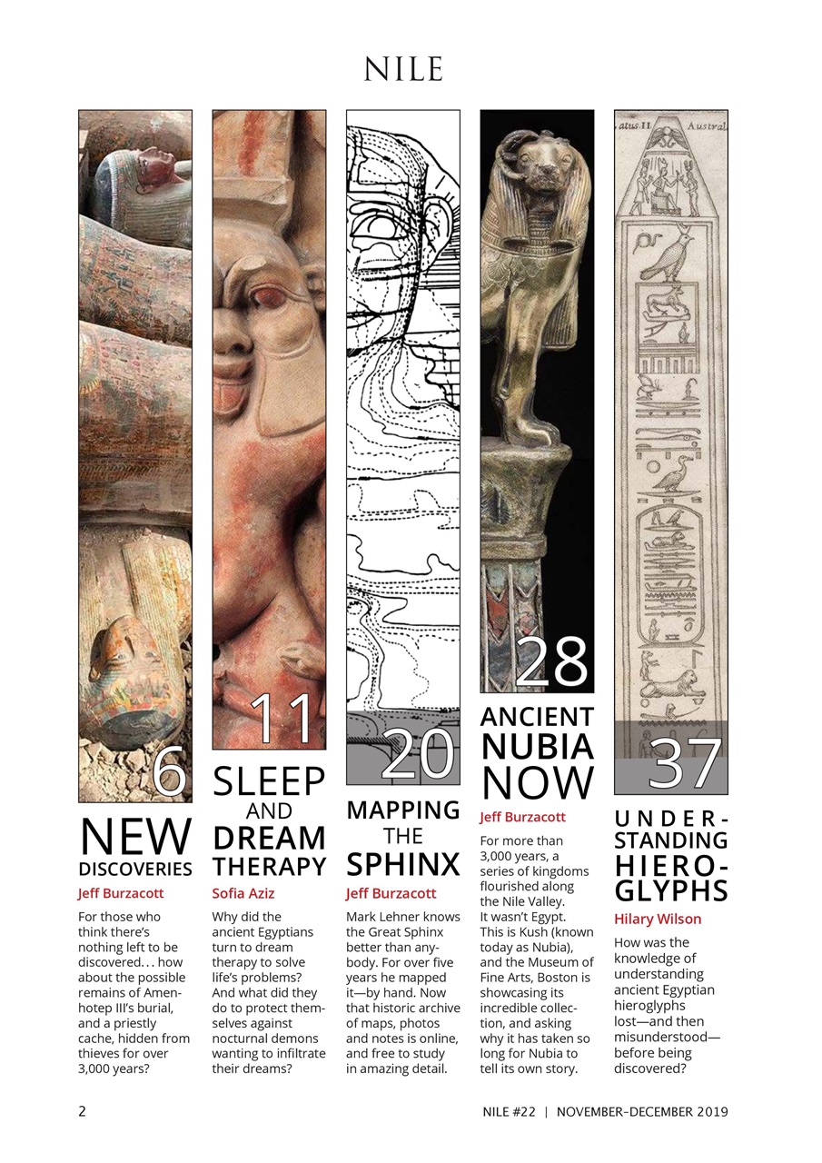 Nile Magazine Preview Pages