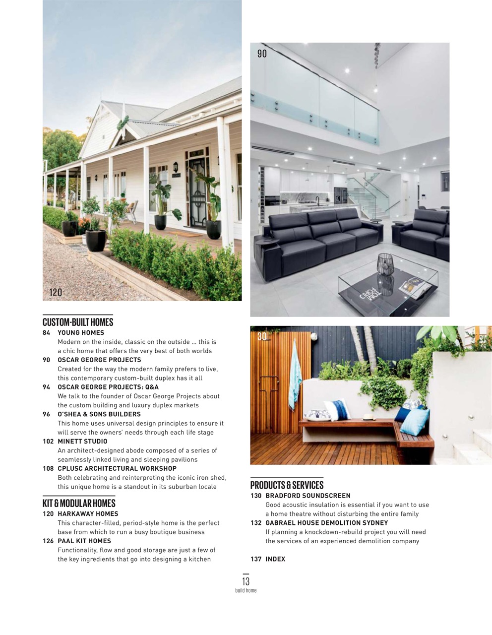 Build Home Preview Pages