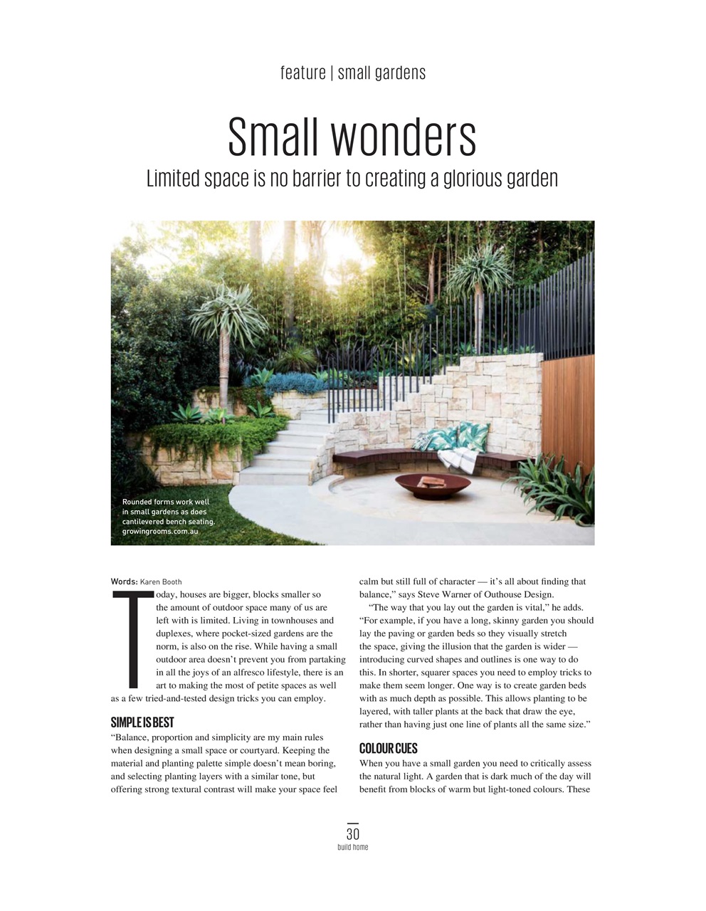 Build Home Preview Pages