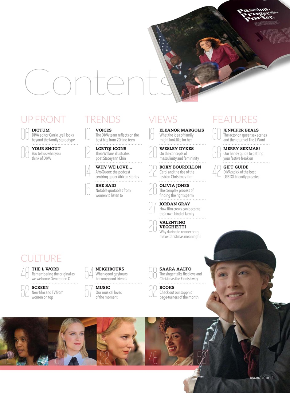 DIVA Magazine Preview Pages