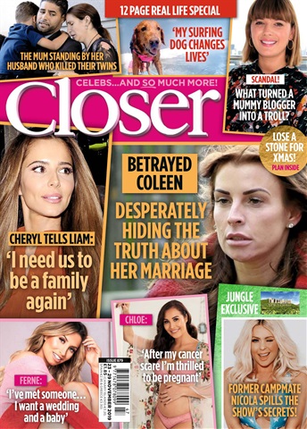 Closer issue 23rd November 2019