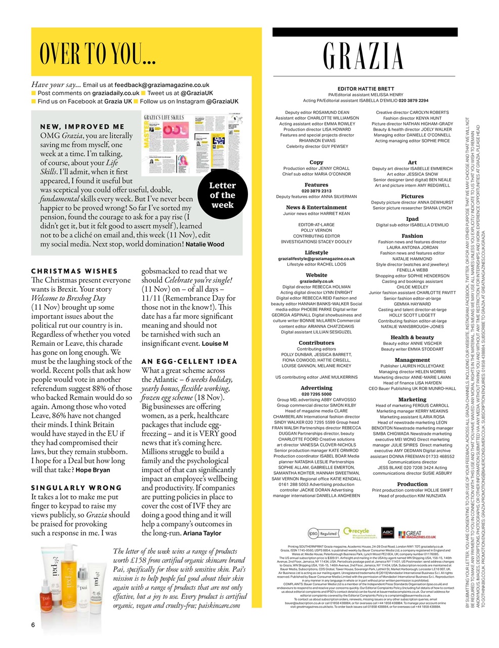 Grazia Preview Pages