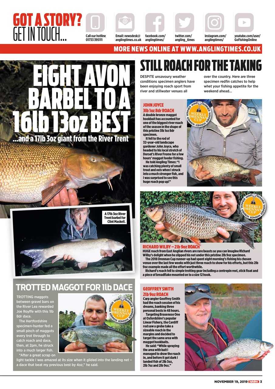 Angling Times Preview Pages