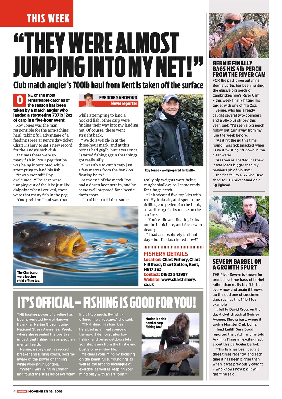 Angling Times Preview Pages