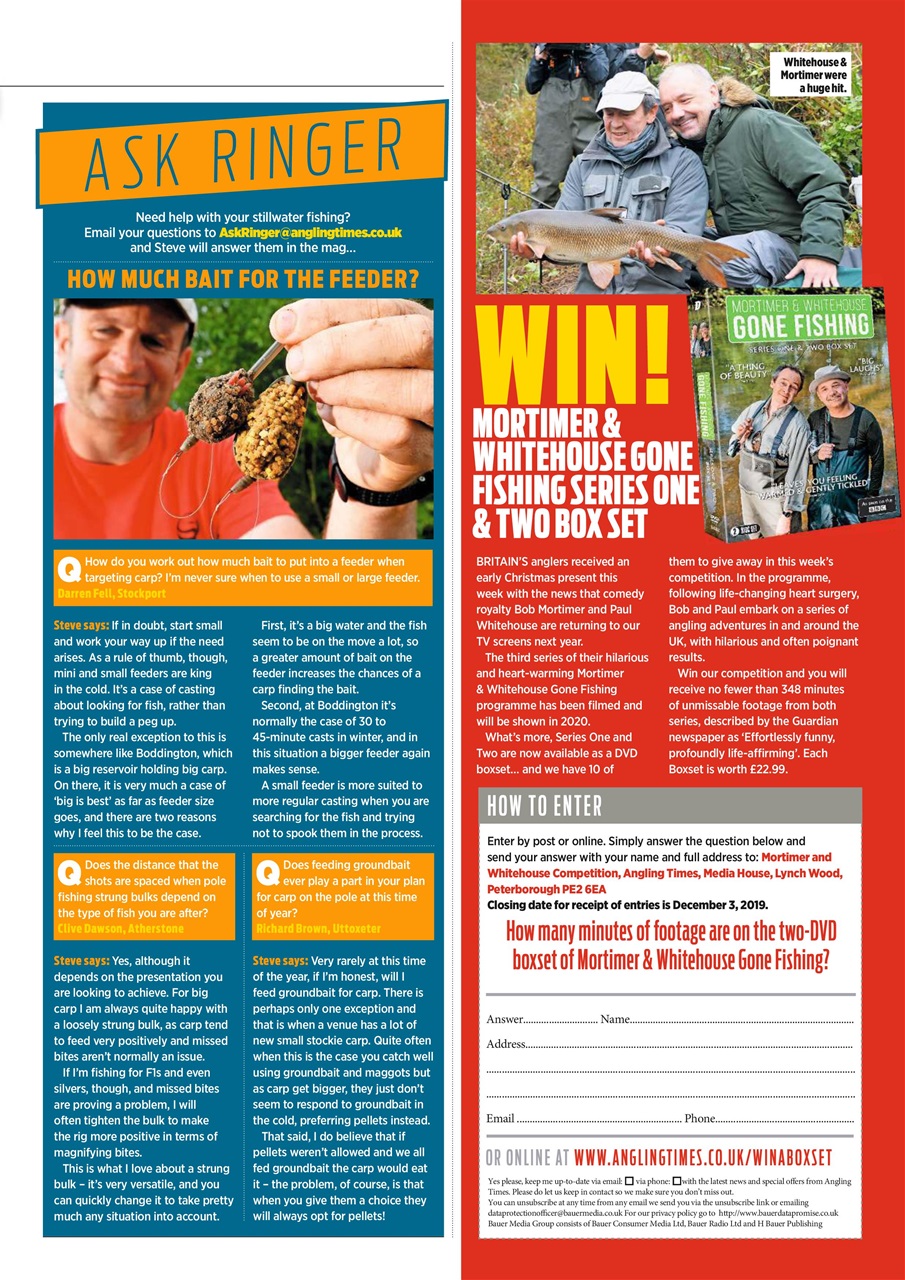 Angling Times Preview Pages