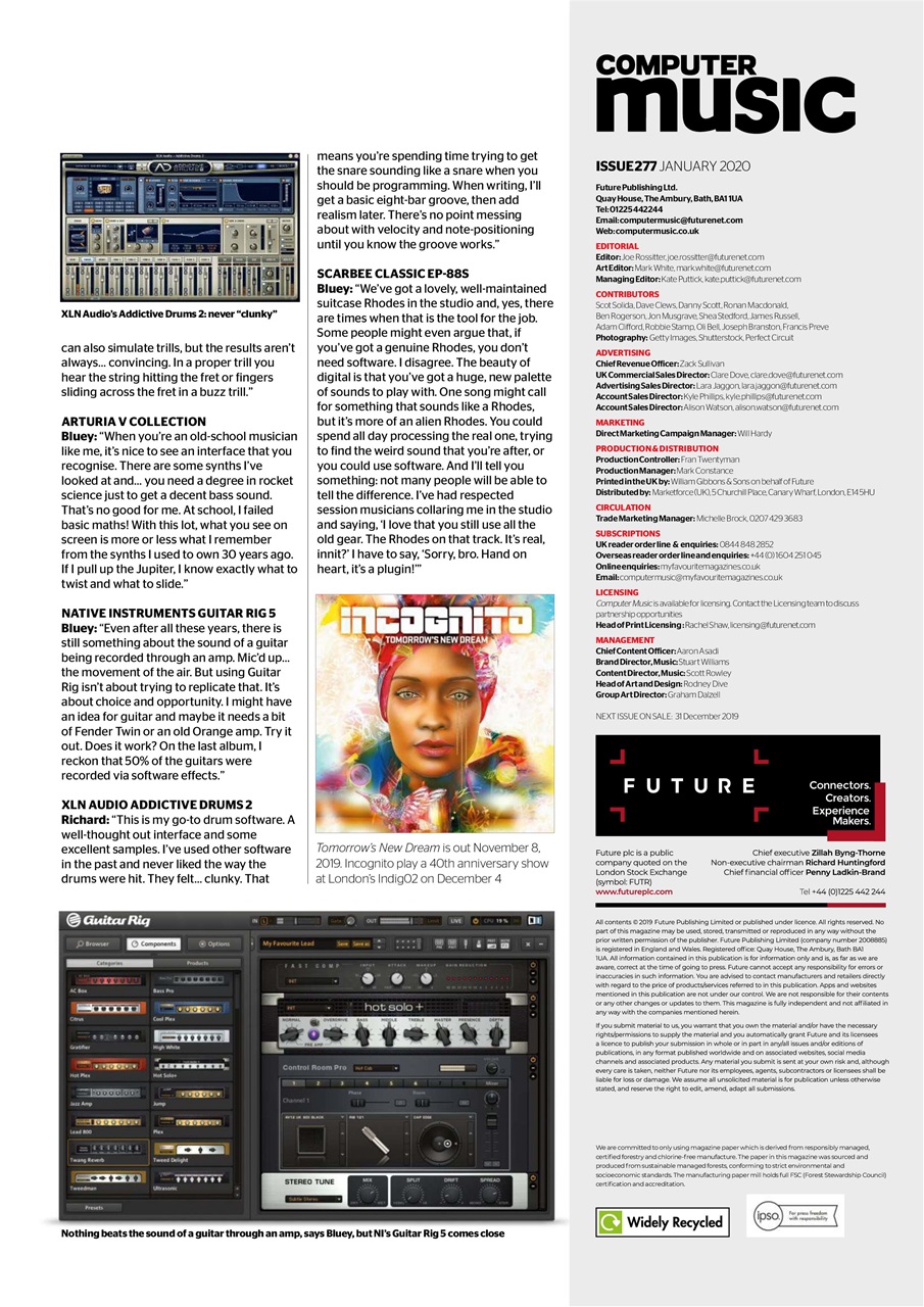 Computer Music Preview Pages