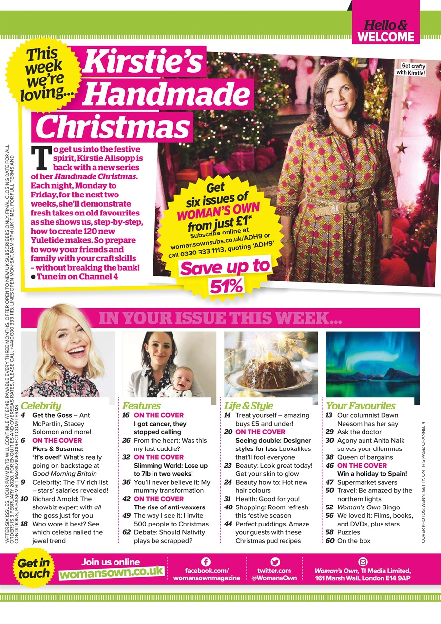 Woman's Own Preview Pages