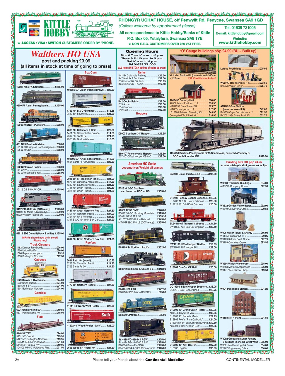Continental Modeller Preview Pages