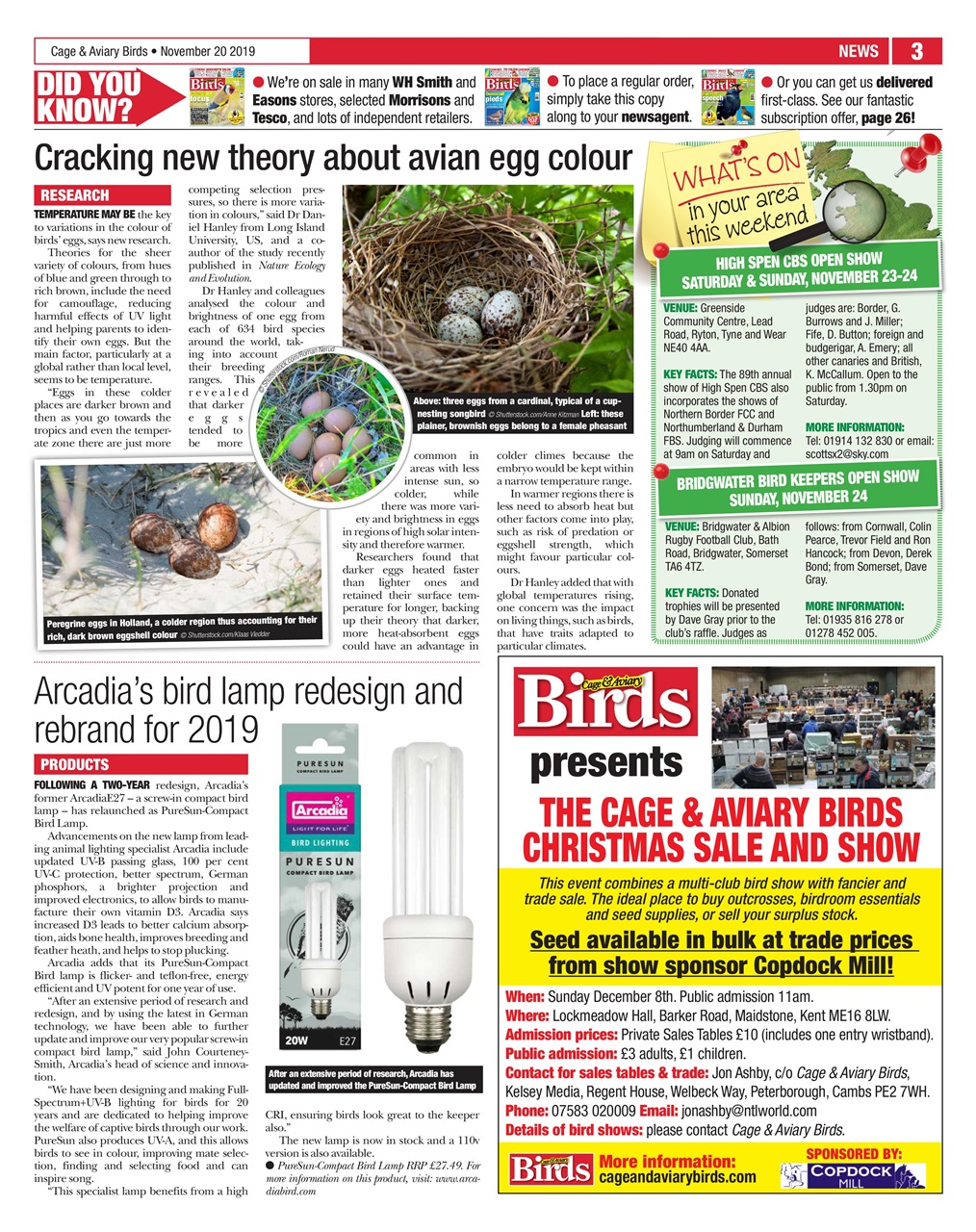 Cage & Aviary Birds Preview Pages