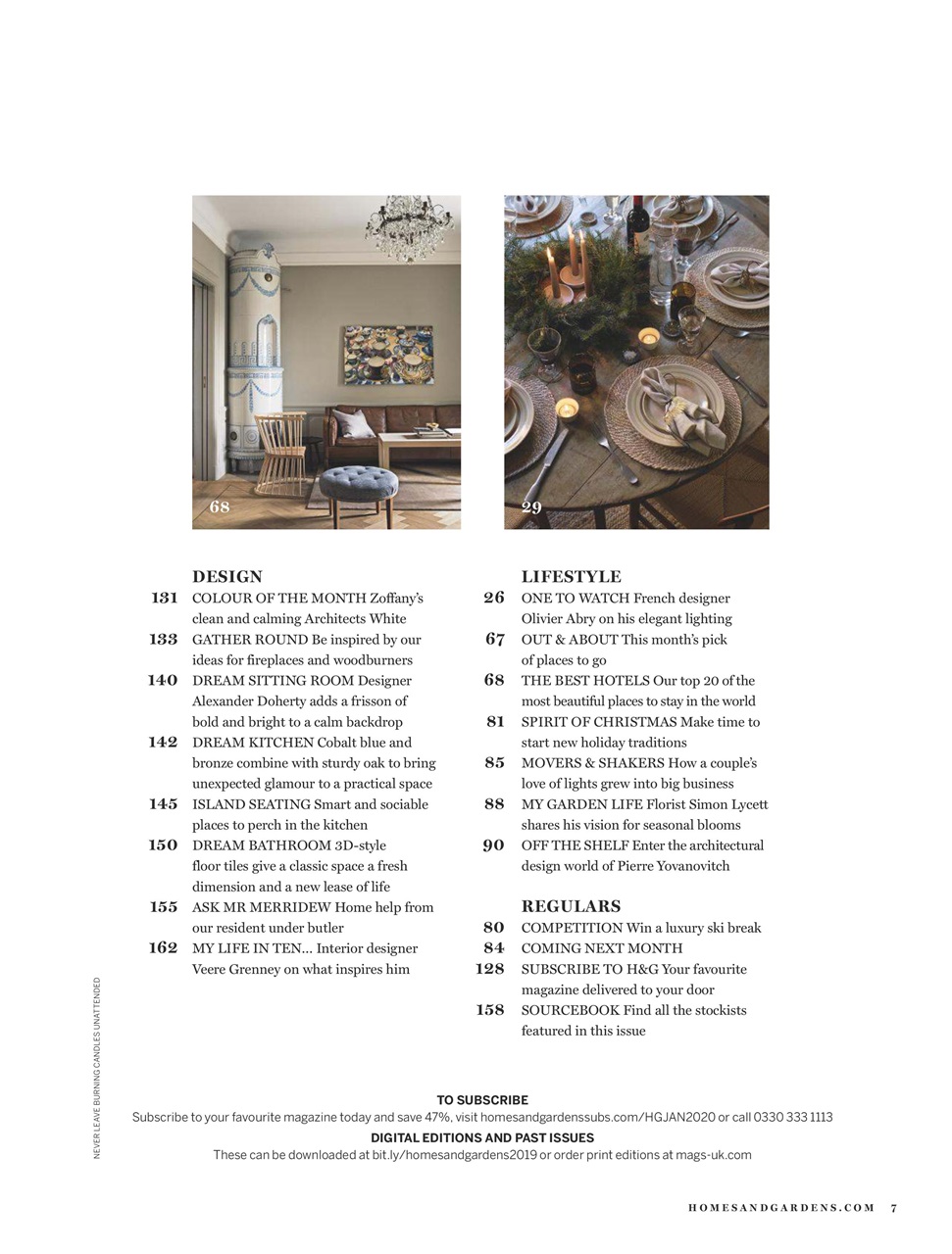 Homes & Gardens Preview Pages