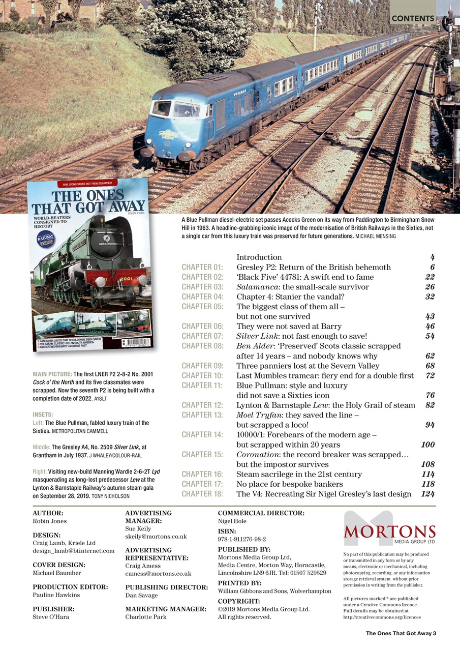 Heritage Railway Preview Pages