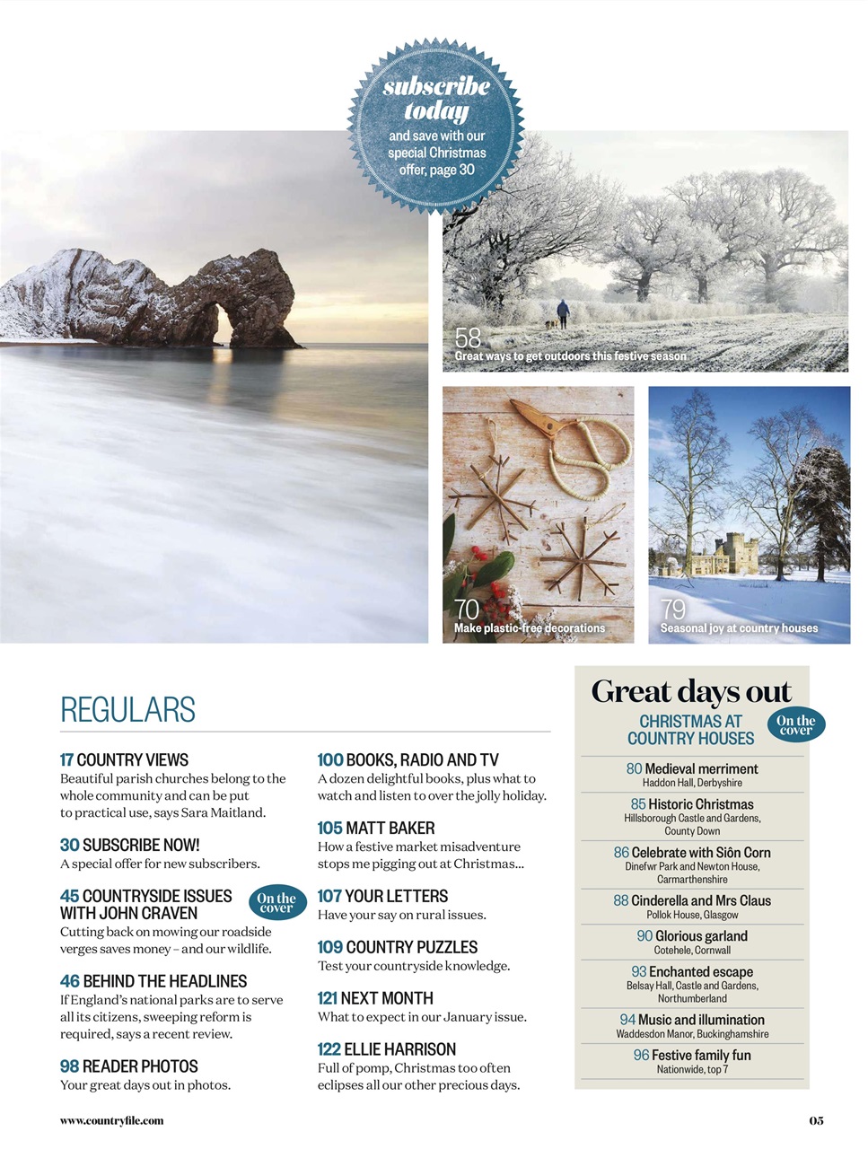 BBC Countryfile Magazine Preview Pages
