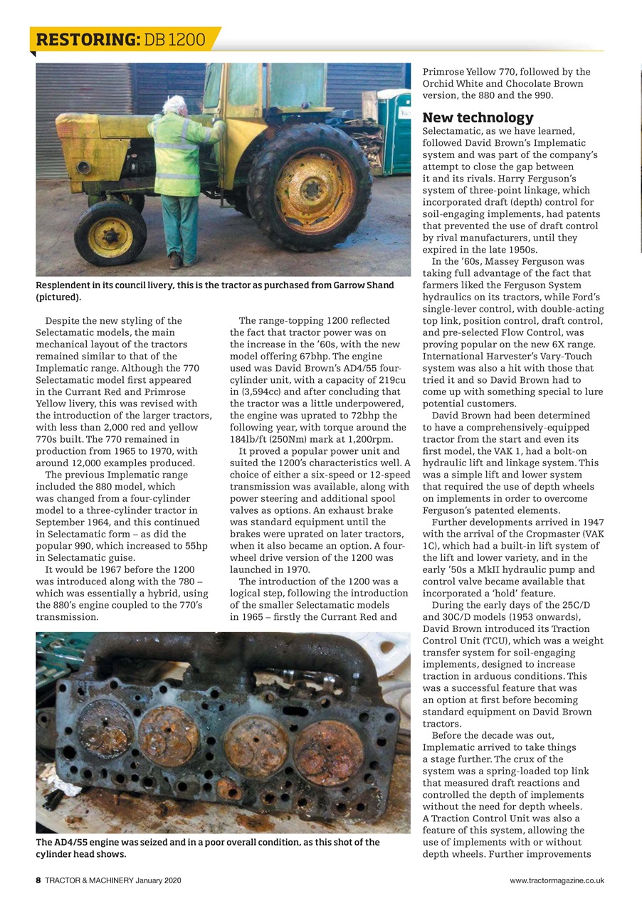 Tractor & Machinery Preview Pages