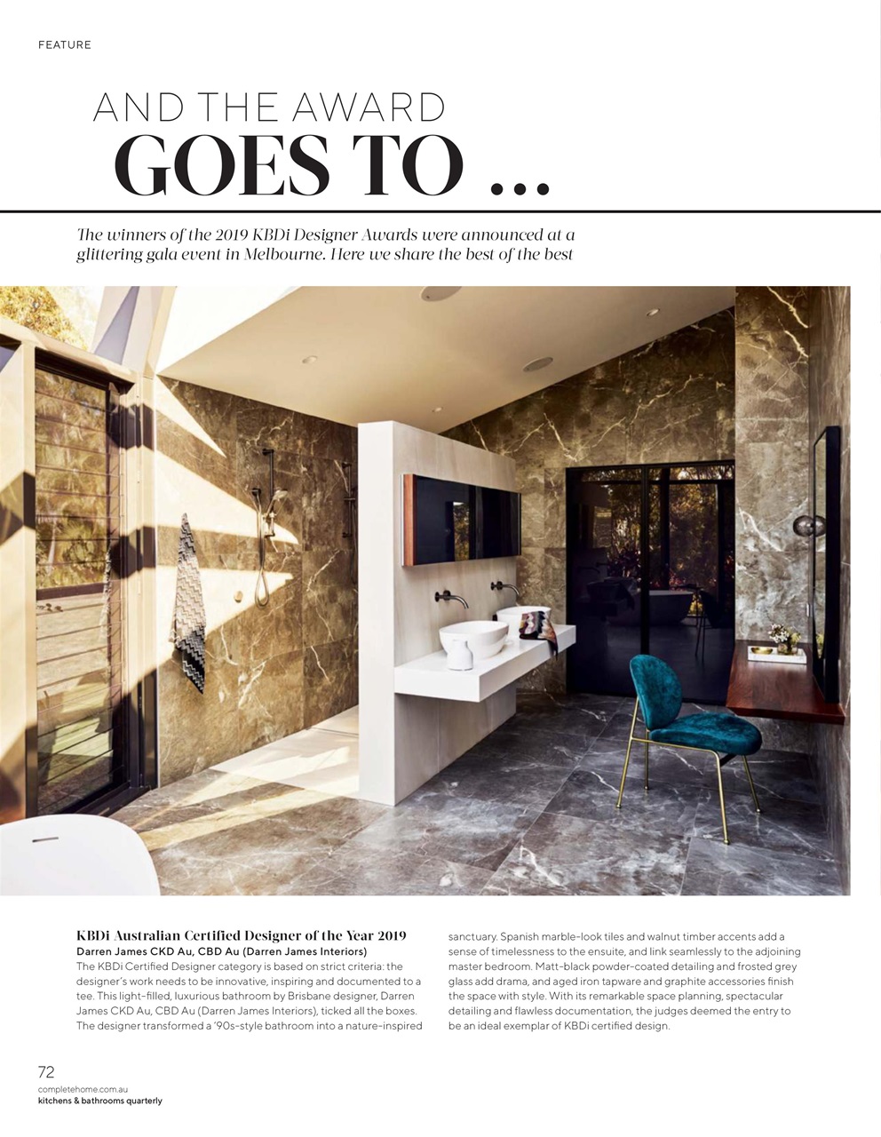 Kitchens & Bathrooms Quarterly Preview Pages