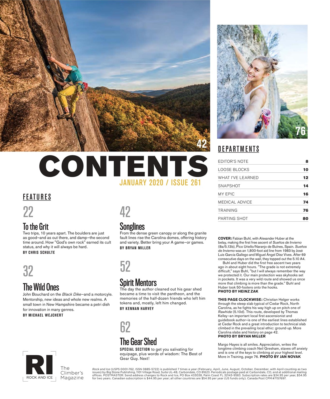 Rock and Ice Preview Pages