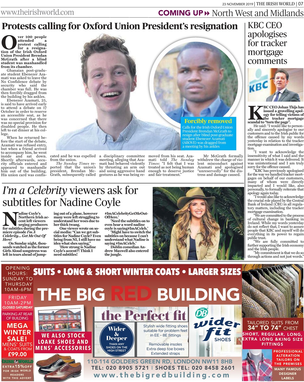 Irish World Preview Pages