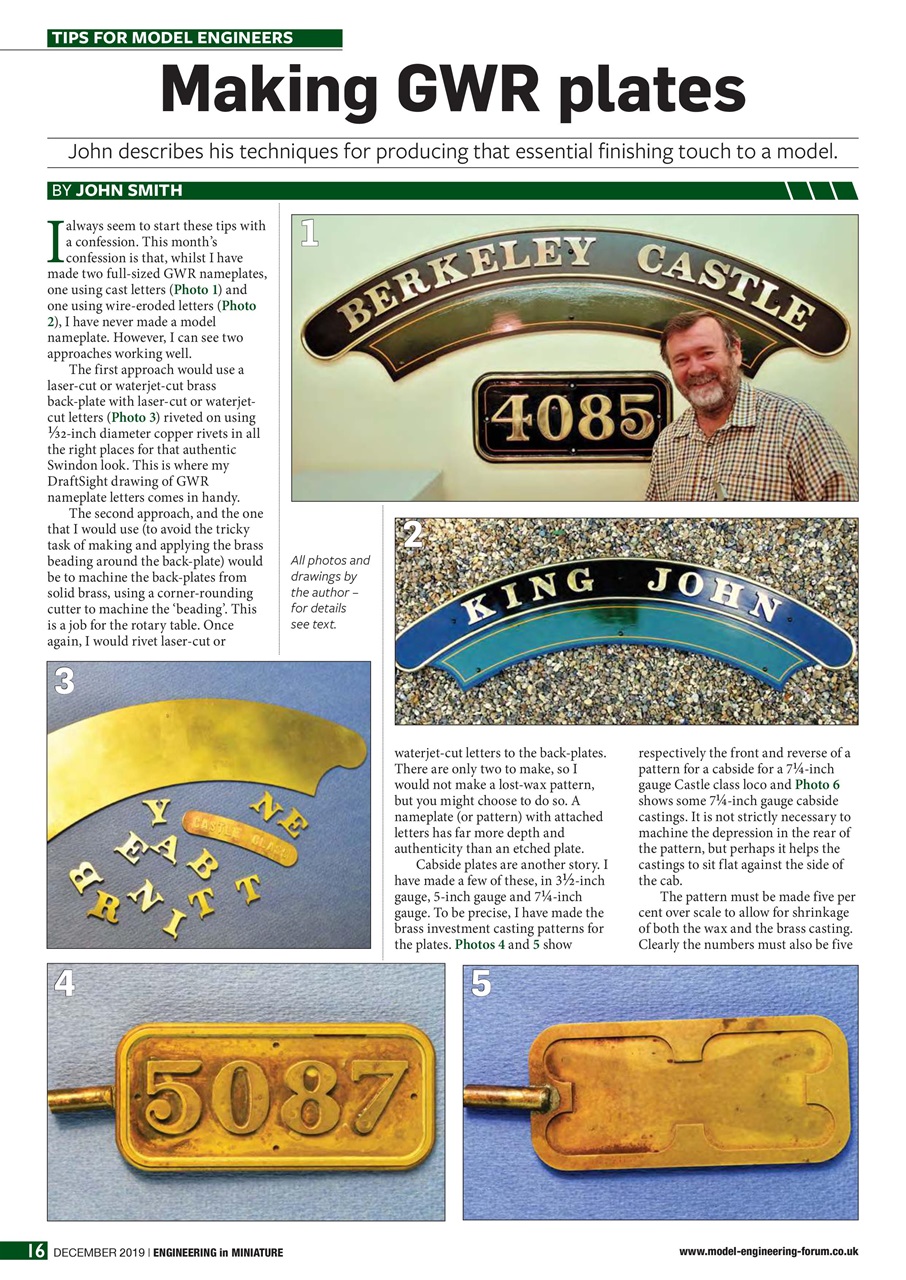 Engineering in Miniature Preview Pages