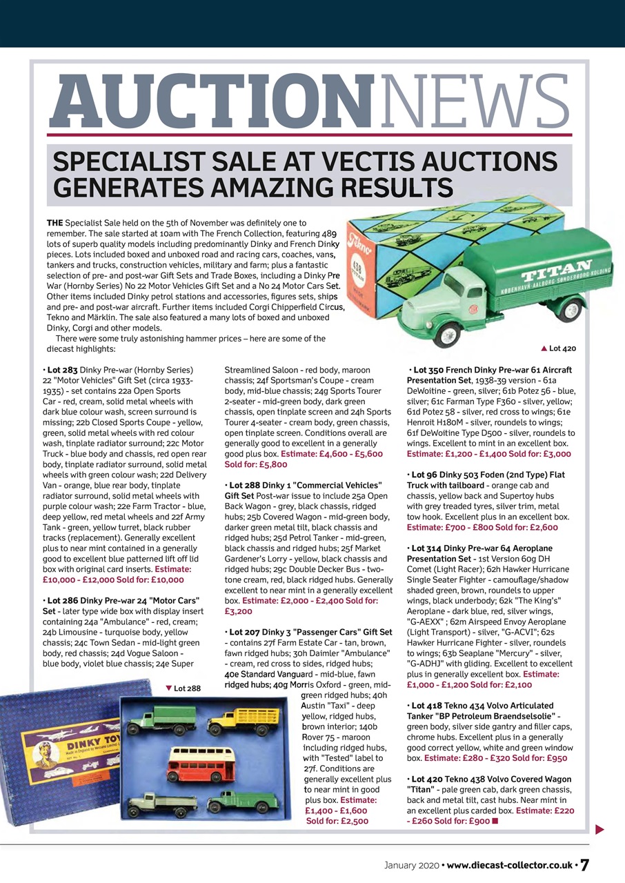 Diecast Collector Preview Pages