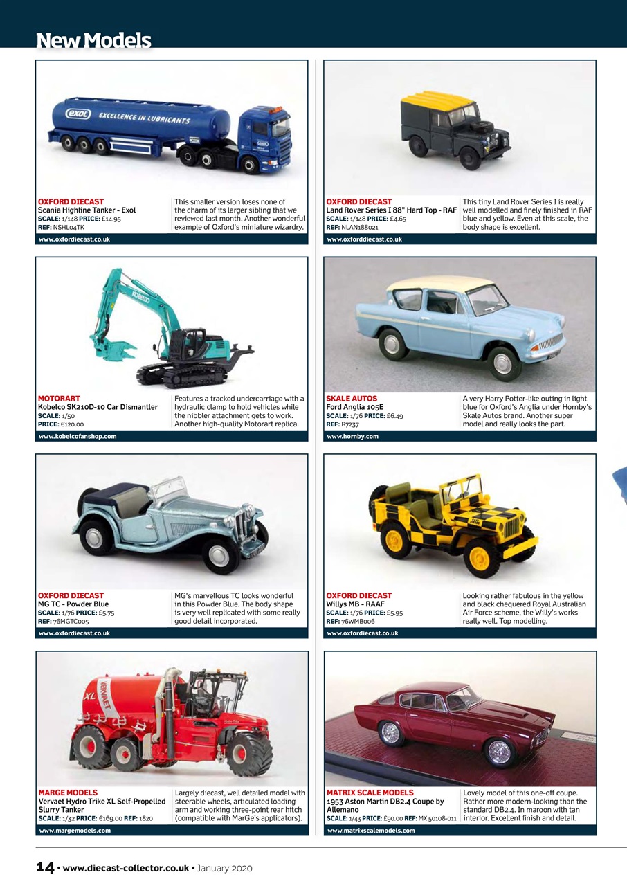 Diecast Collector Preview Pages