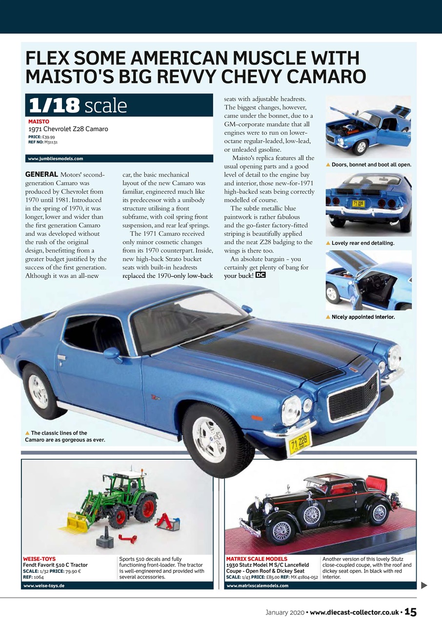 Diecast Collector Preview Pages