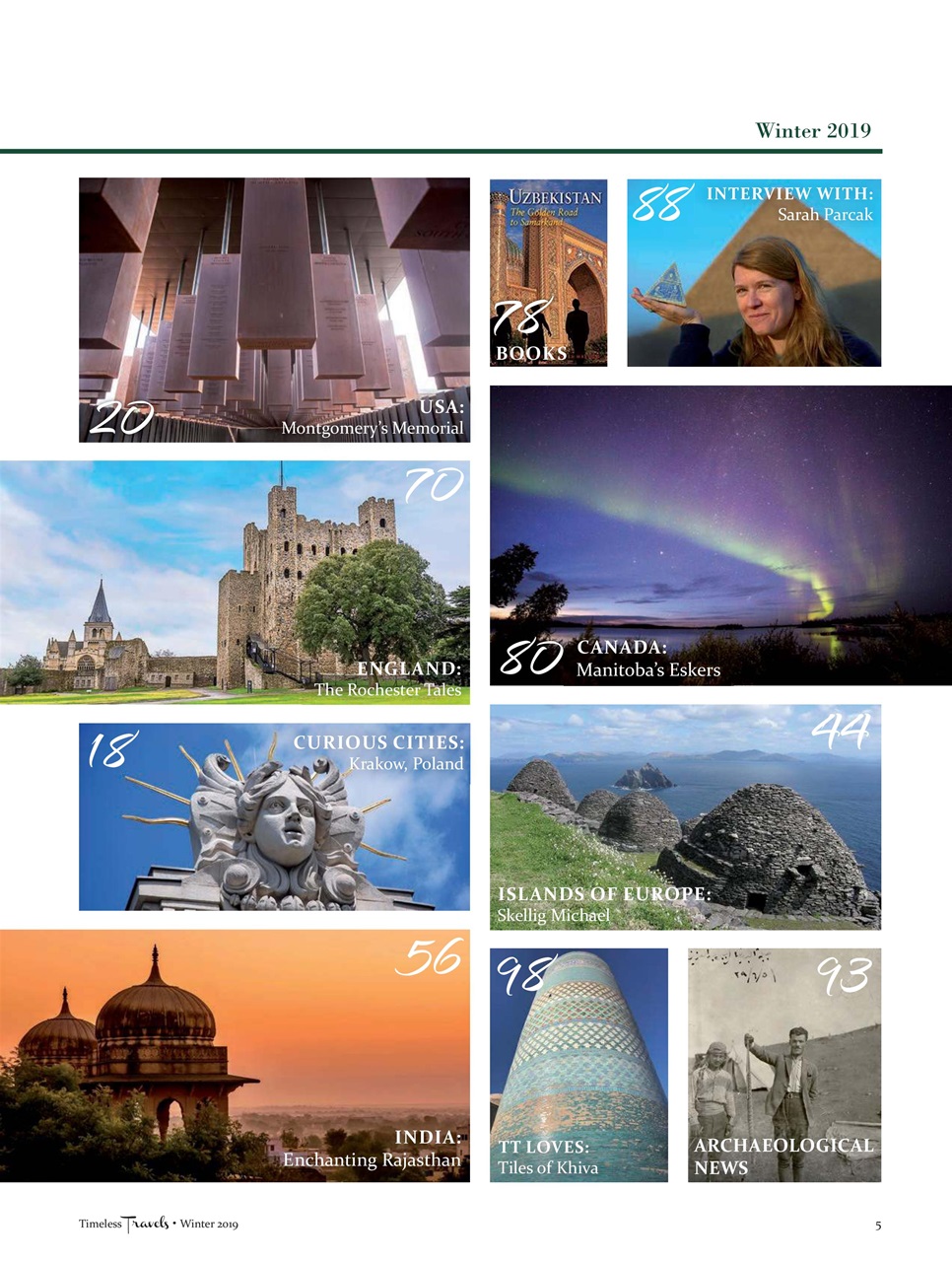 Timeless Travels Preview Pages