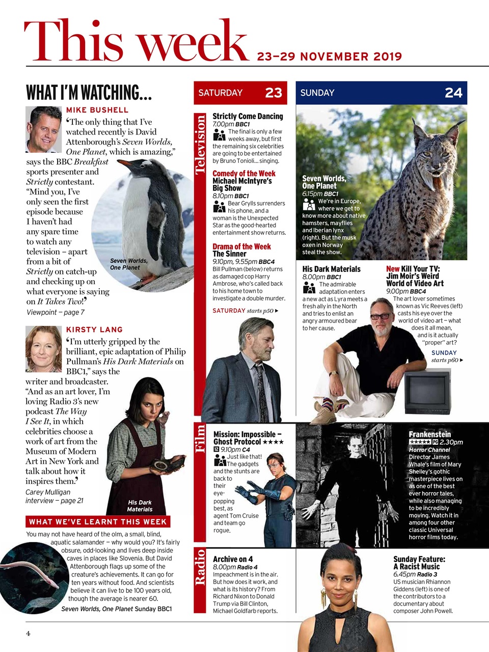 Radio Times Preview Pages