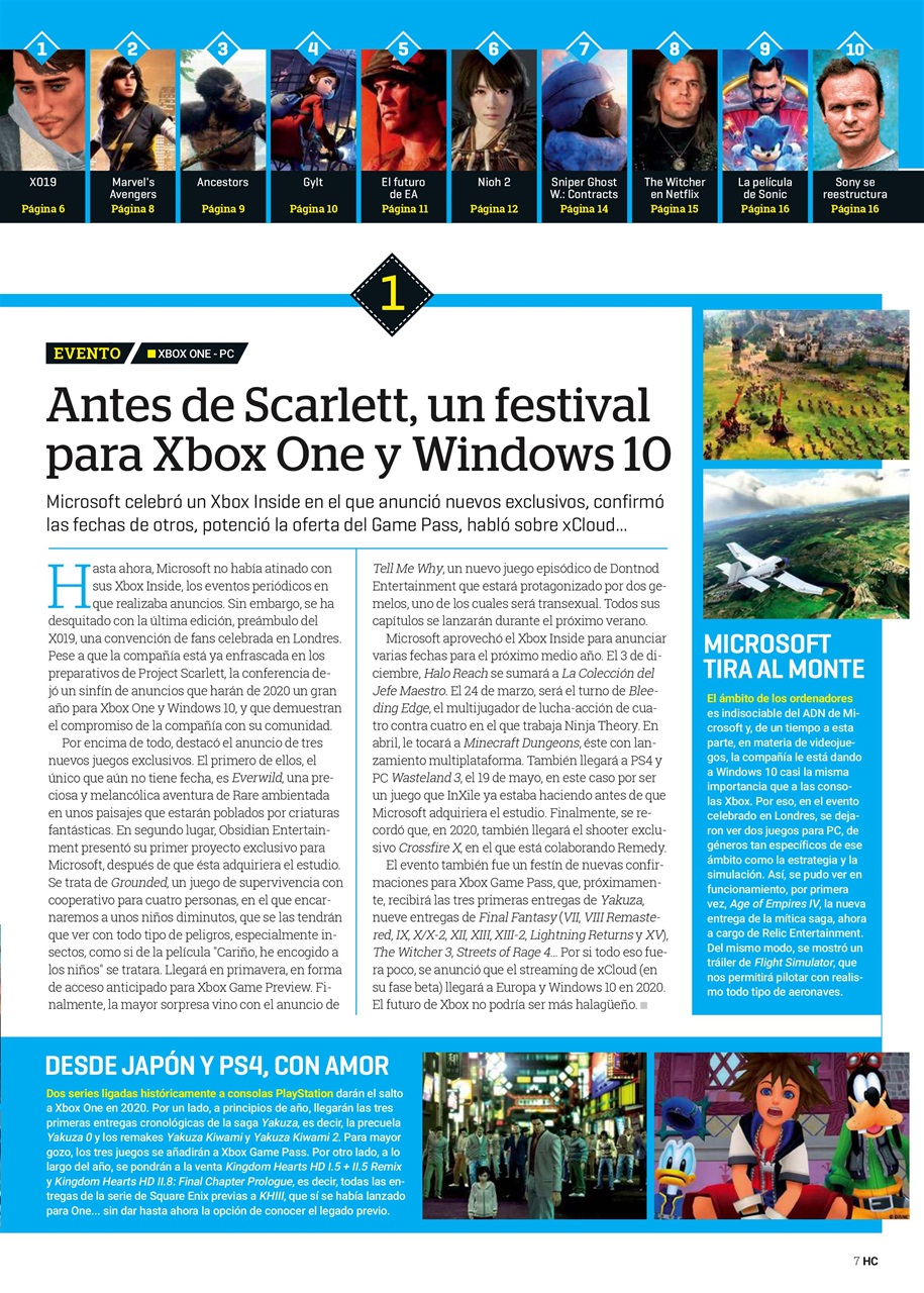 Hobby Consolas Preview Pages