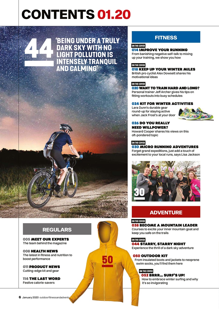 Outdoor Fitness & Adventure Preview Pages