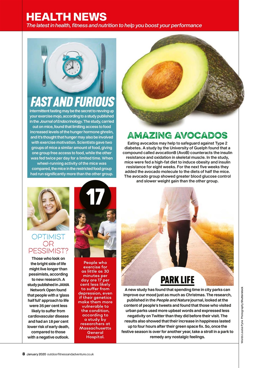 Outdoor Fitness & Adventure Preview Pages