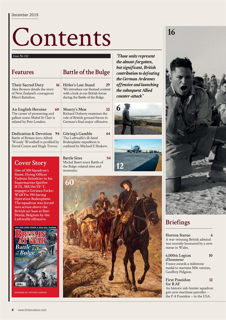 Britain at War Magazine Preview Pages