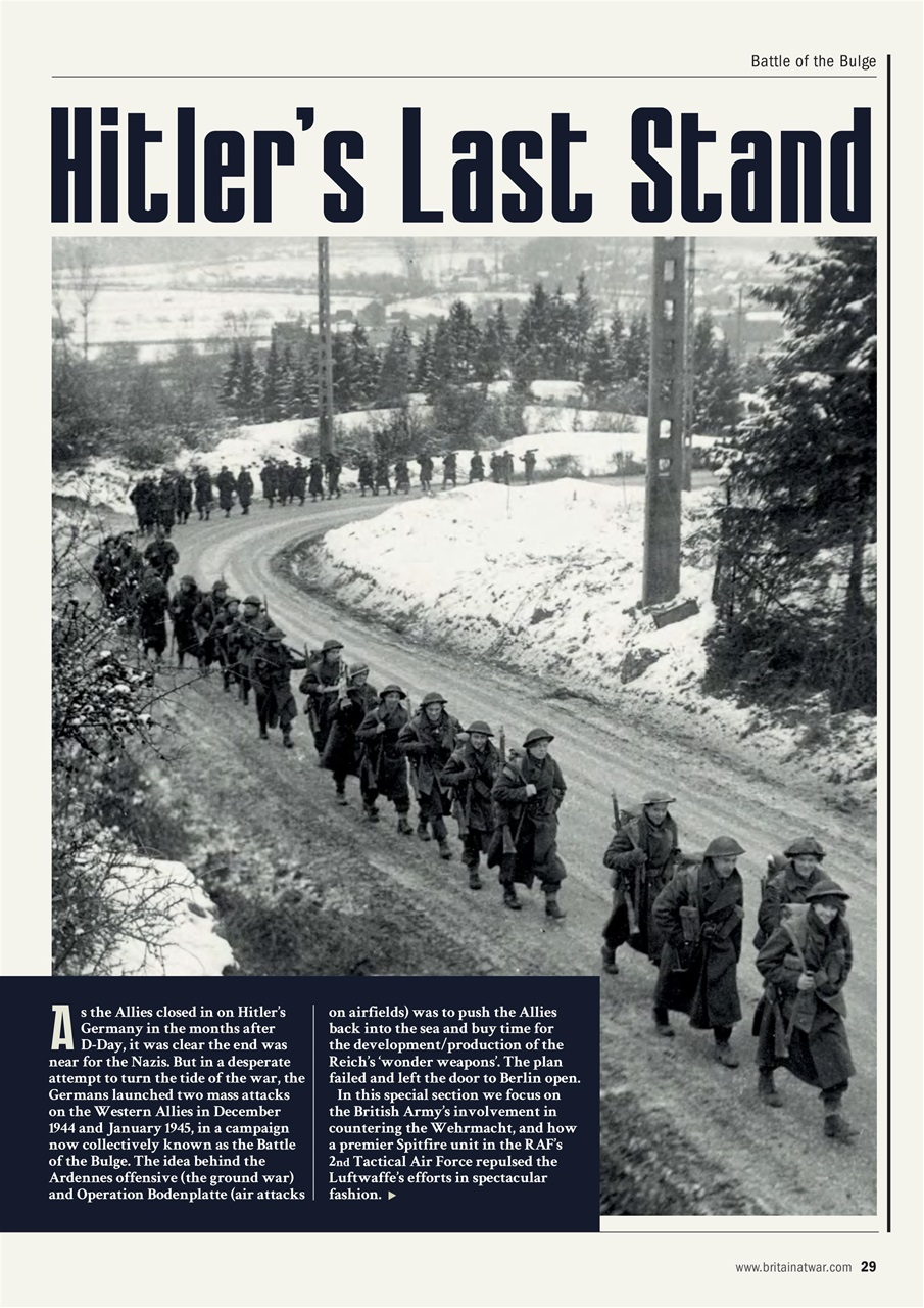 Britain at War Magazine Preview Pages