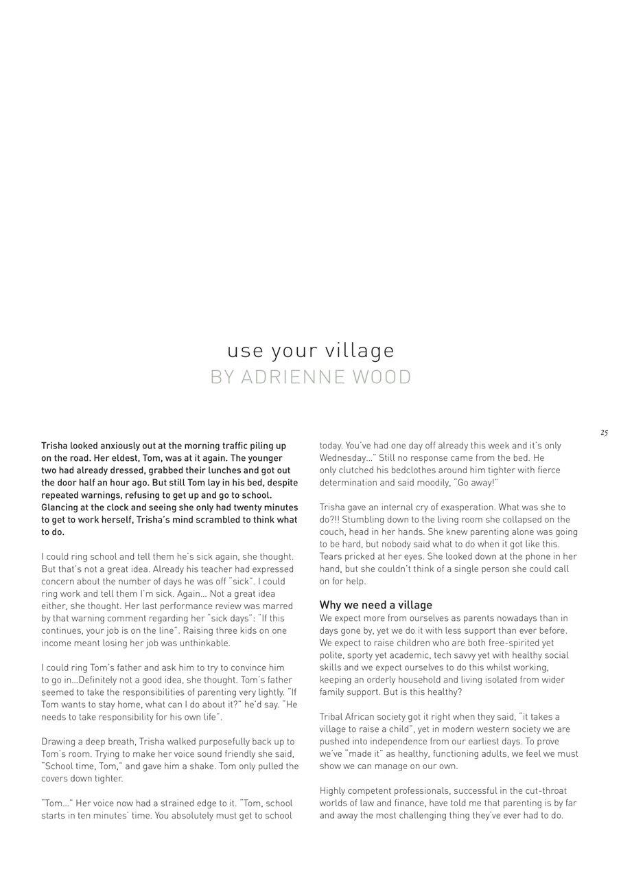 The Natural Parent Magazine Preview Pages