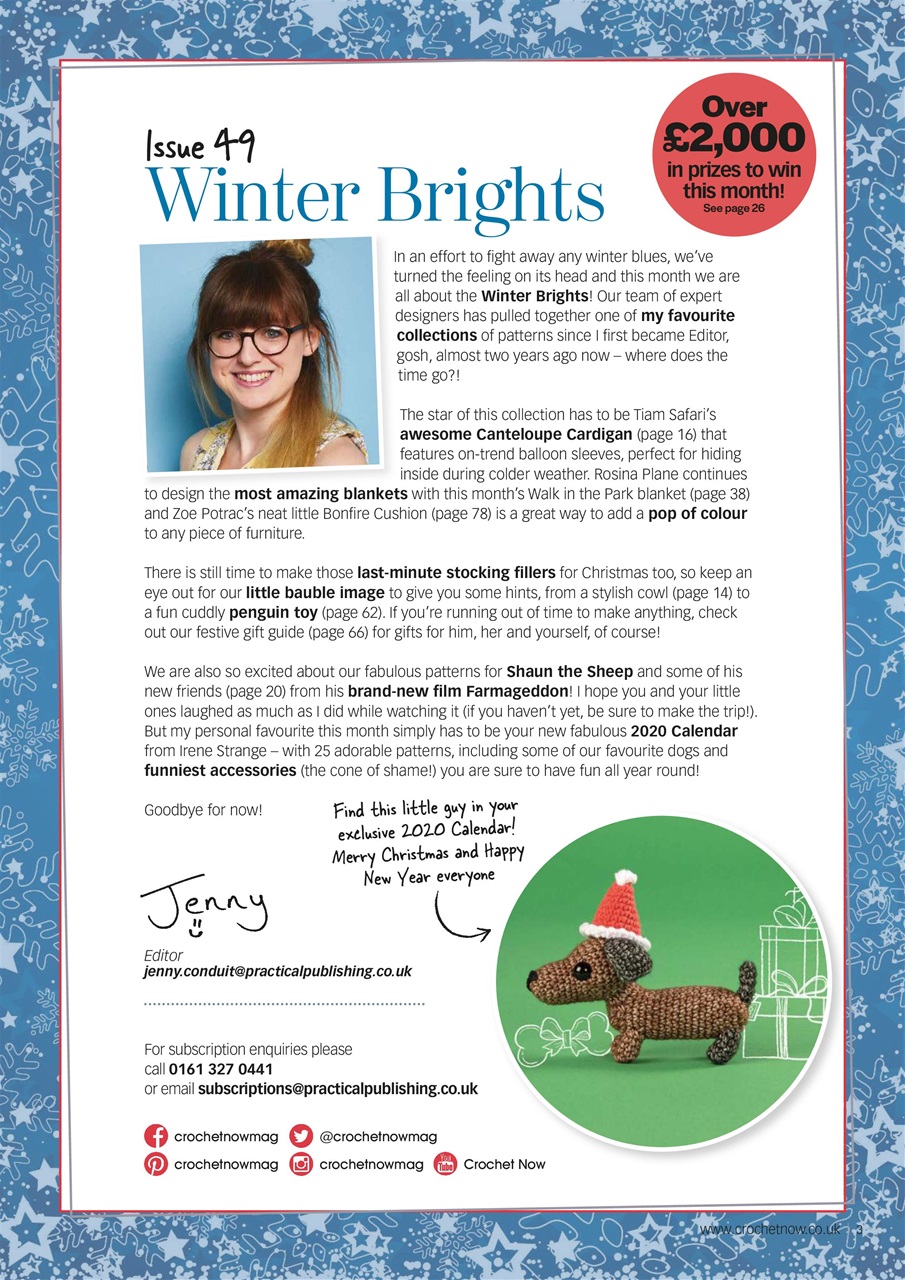 Crochet Now Magazine Preview Pages