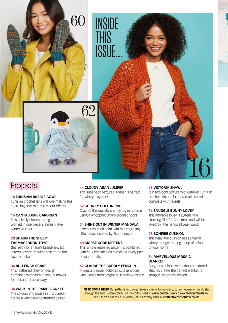 Crochet Now Magazine Preview Pages